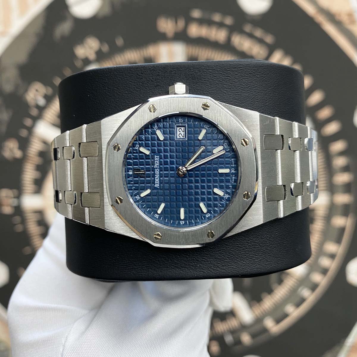 Audemars Piguet Royal Oak Quartz 33mm 56175ST Blue Dial Pre-Owned