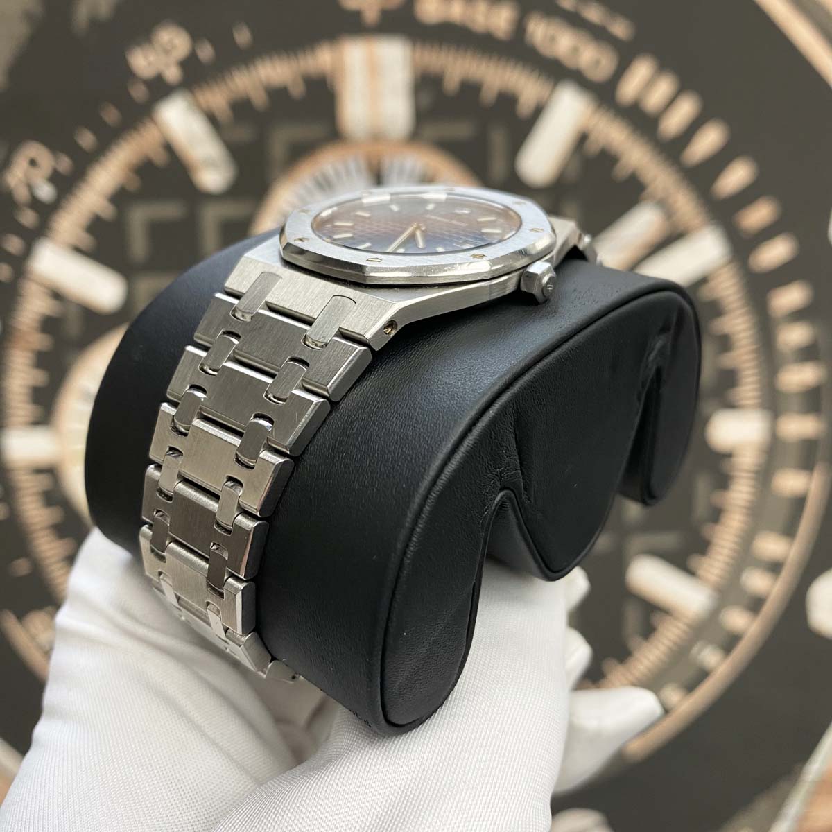 Audemars Piguet Royal Oak Quartz 33mm 56175ST Blue Dial Pre-Owned
