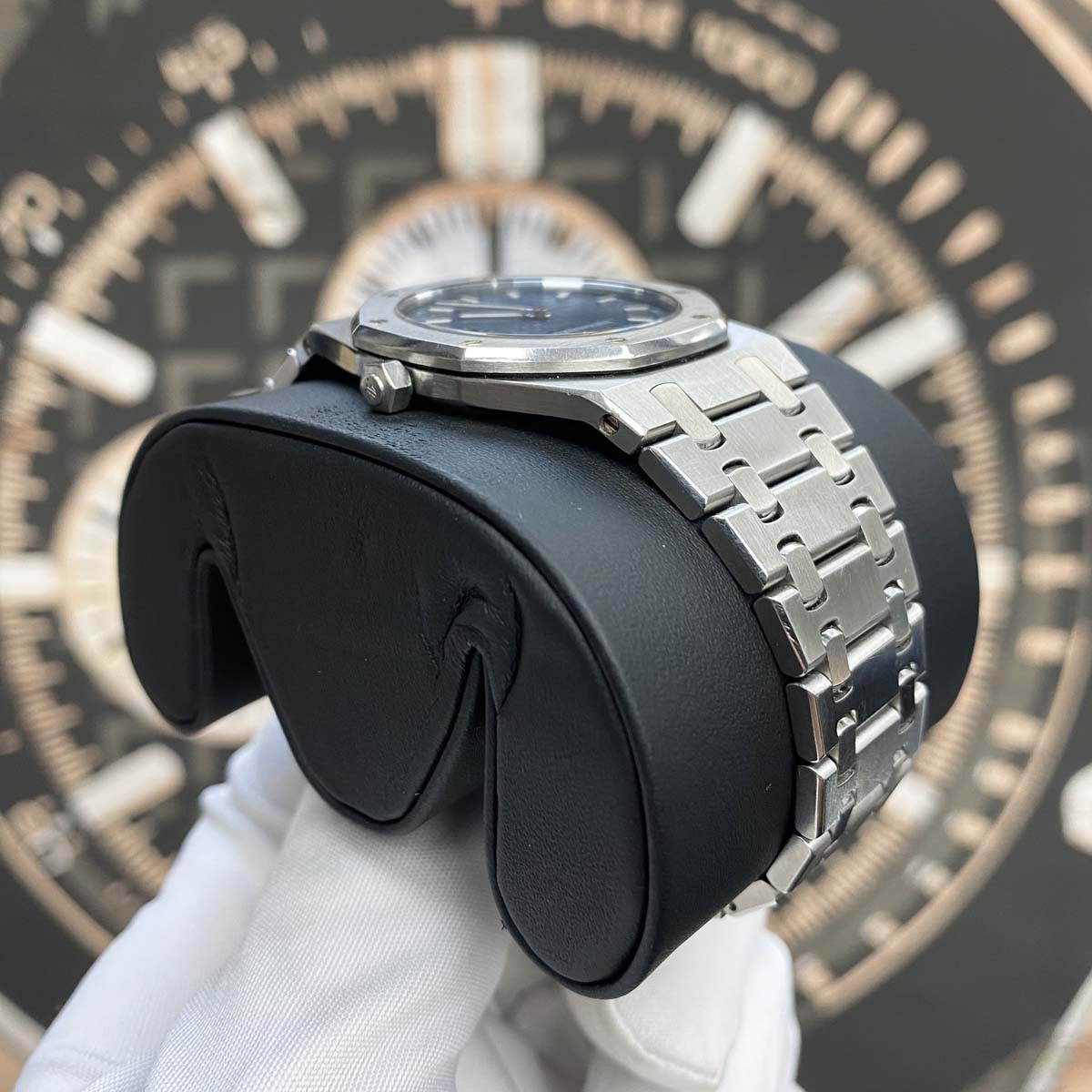 Audemars Piguet Royal Oak Quartz 33mm 56175ST Blue Dial Pre-Owned