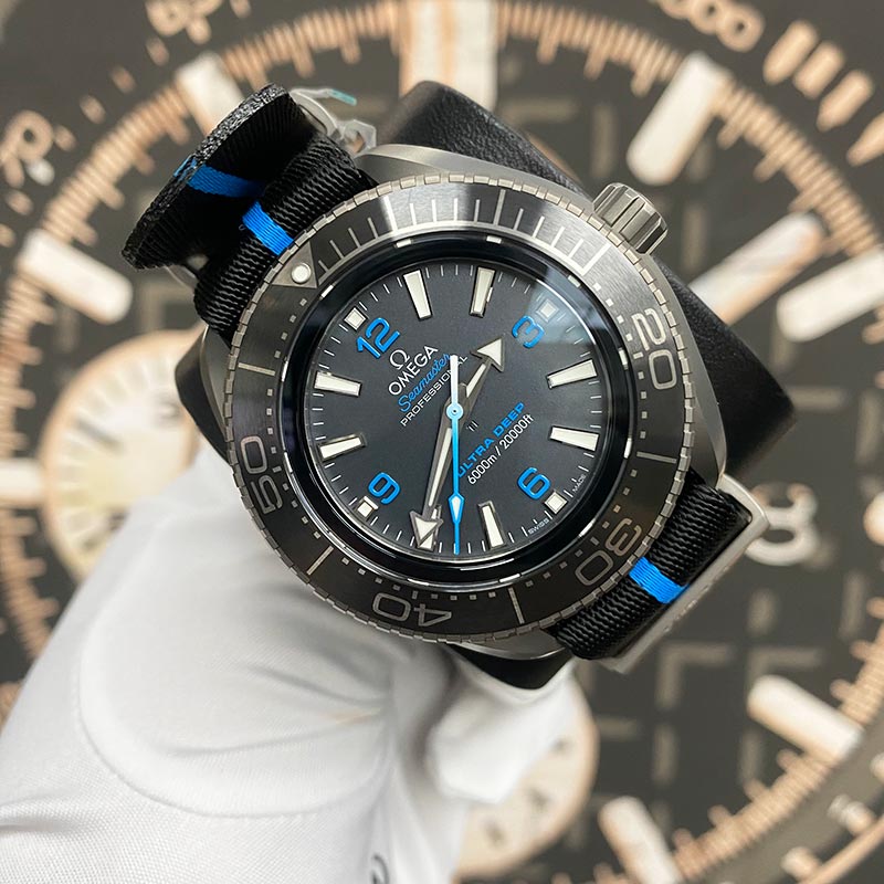Omega 2022 Sea-master Planet Ocean 6000M 215.92.46.21.01.001 - Gotham Trading