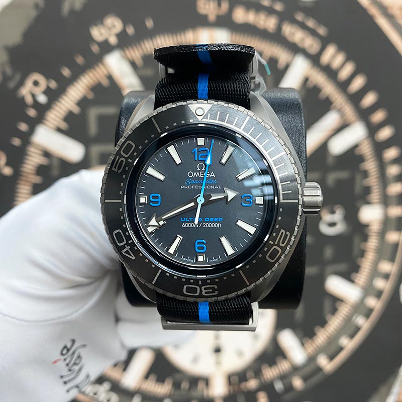 Omega 2022 Sea-master Planet Ocean 6000M 215.92.46.21.01.001 - Gotham Trading