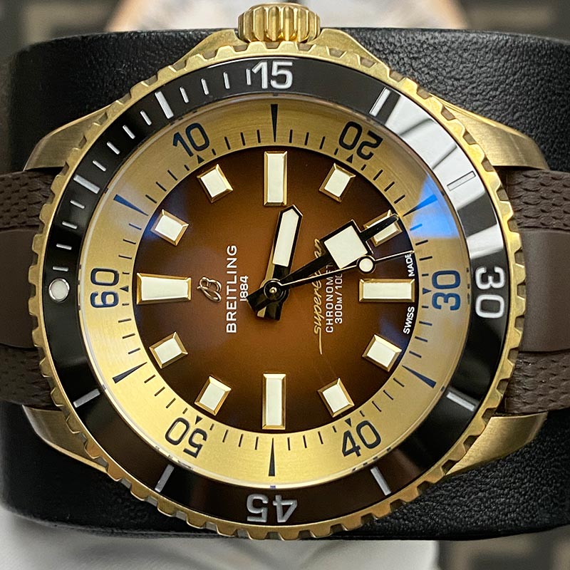 Breitling 2022 Superocean Automatic 44mm N17376 Pre-Owned - Gotham Trading