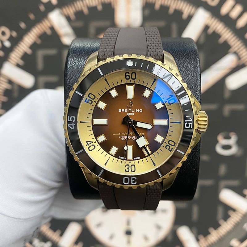 Breitling 2022 Superocean Automatic 44mm N17376 Pre-Owned - Gotham Trading