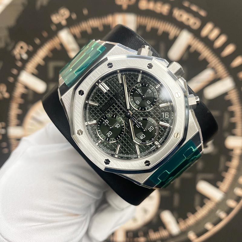 Audemars Piguet Royal Oak 41mm 26240ST.OO.1320ST.08 Green Dial - Gotham Trading