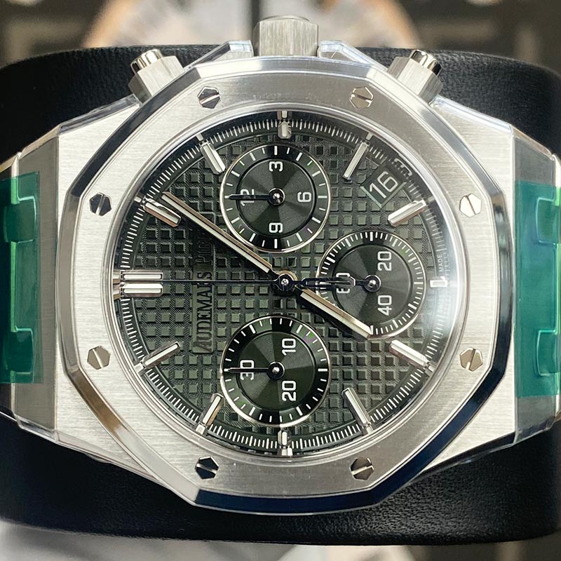 Audemars Piguet Royal Oak 41mm 26240ST.OO.1320ST.08 Green Dial - Gotham Trading