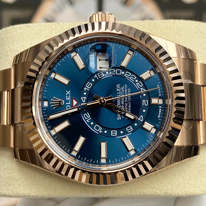 Rolex Sky-Dweller 42mm 336935 Blue Dial - Gotham Trading