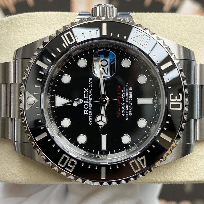Rolex Sea-Dweller 43mm 126600 Black Dial - Gotham Trading