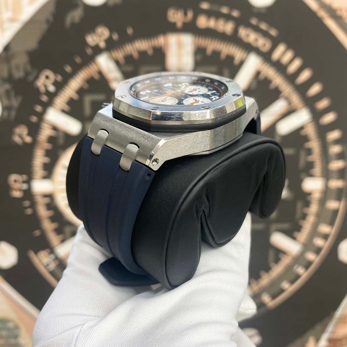 Audemars Piguet Royal Oak Offshore Chronograph 42mm 26470ST Blue Dial Pre-Owned - Gotham Trading