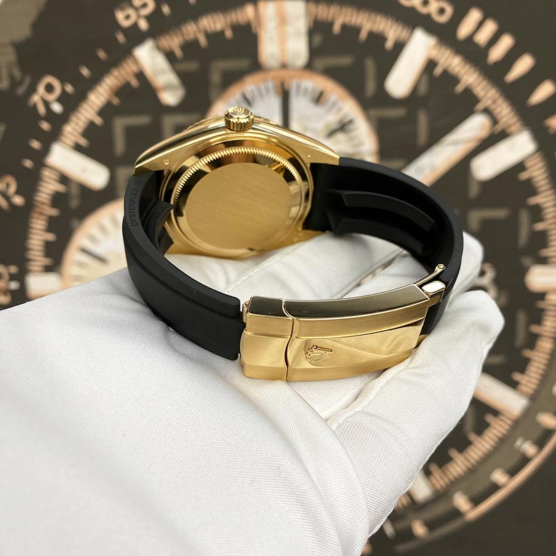 Rolex Sky-Dweller 42mm Oyster Flex 326238 Black Dial - Gotham Trading