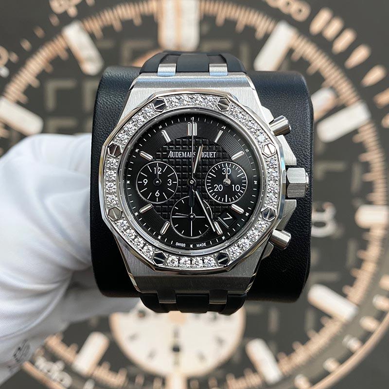 Audemars Piguet Royal Oak Offshore Chronograph 37mm 26231ST Black Dial Pre-Owned - Gotham Trading