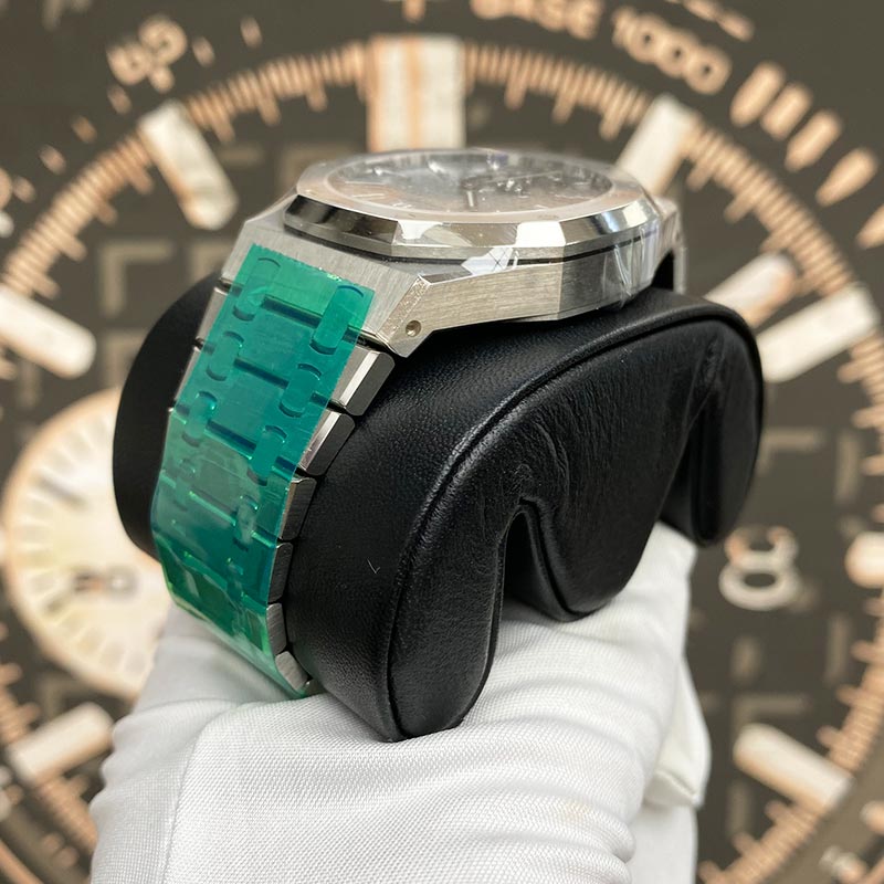 Audemars Piguet Royal Oak Selfwinding Flying Tourbillon 41mm 26730ST.OO.1320ST.06 Grey Dial - Gotham Trading
