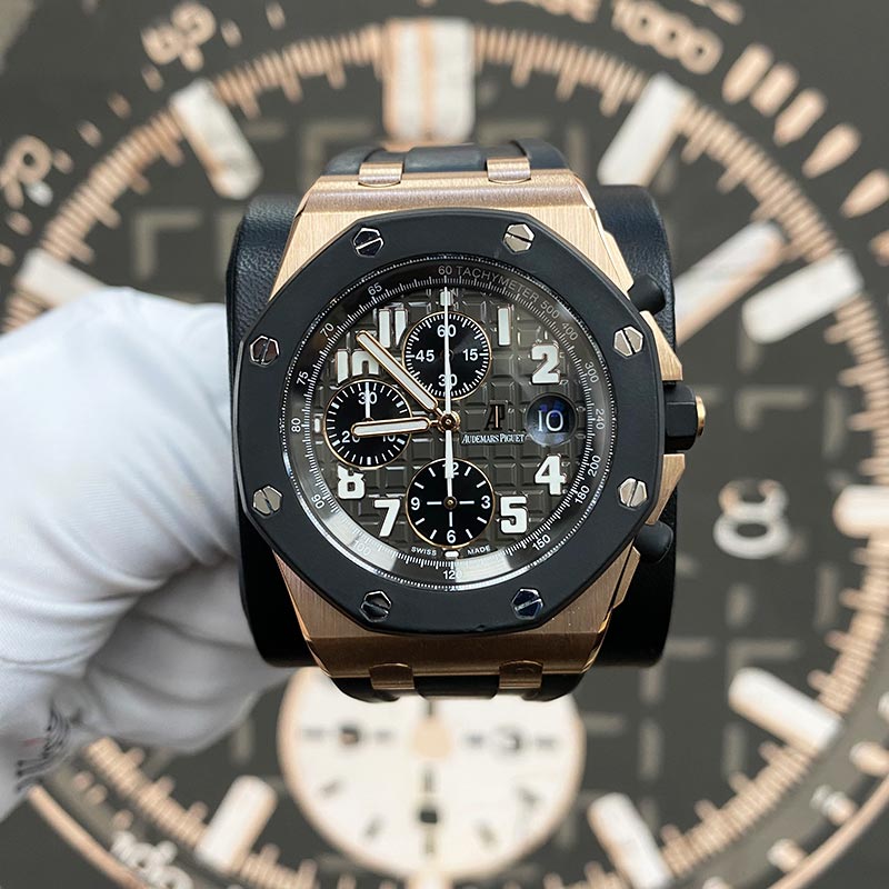 Audemars Piguet Royal Oak Offshore Chronograph 42mm 25940OK Grey Dial Pre-Owned - Gotham Trading