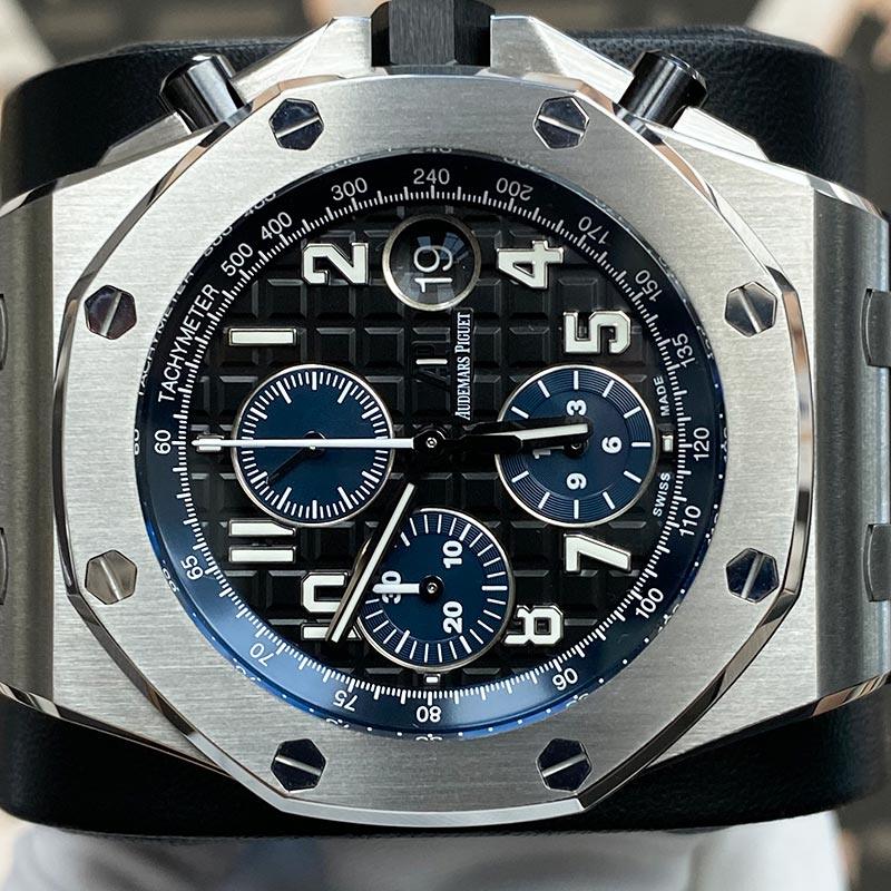 Audemars Piguet Royal Oak Offshore Chronograph 42mm 26470ST Black Dial Pre-Owned - Gotham Trading