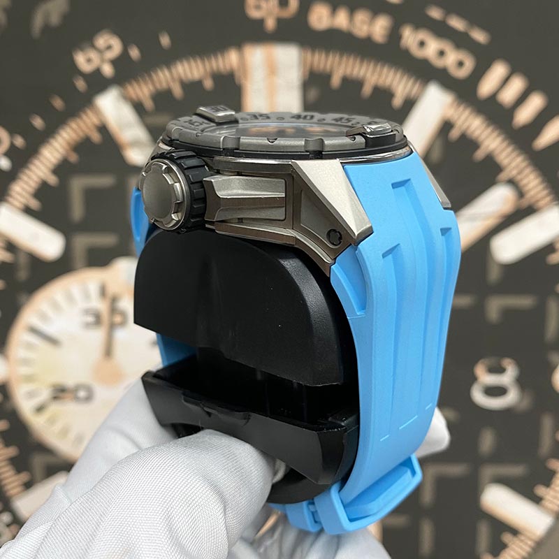 Richard Mille Serviced! RM028 Titanium Diver 47mm Openworked Dial Pre-Owned - Gotham Trading
