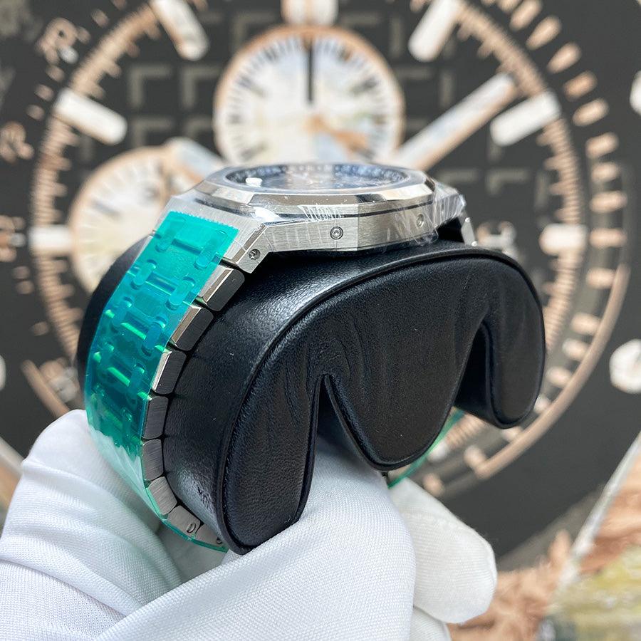 Audemars Piguet Royal Oak Perpetual Calendar 41mm 26574TI.OO.1220TI.01 Blue/Grey Dial - Gotham Trading