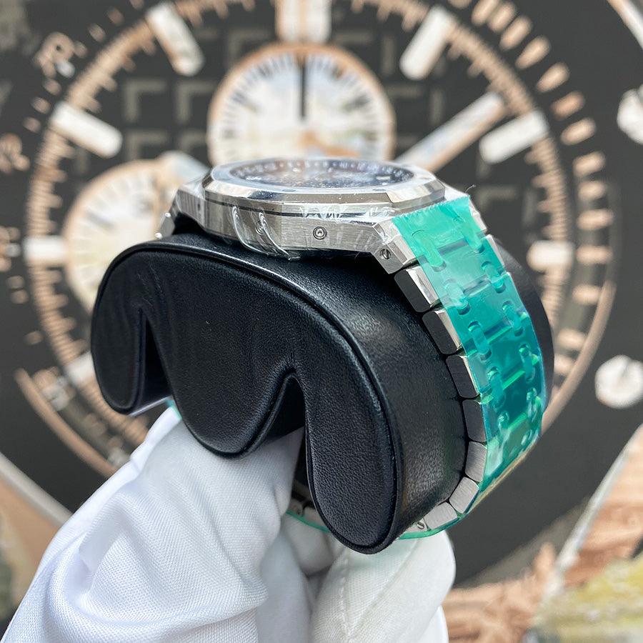 Audemars Piguet Royal Oak Perpetual Calendar 41mm 26574TI.OO.1220TI.01 Blue/Grey Dial - Gotham Trading