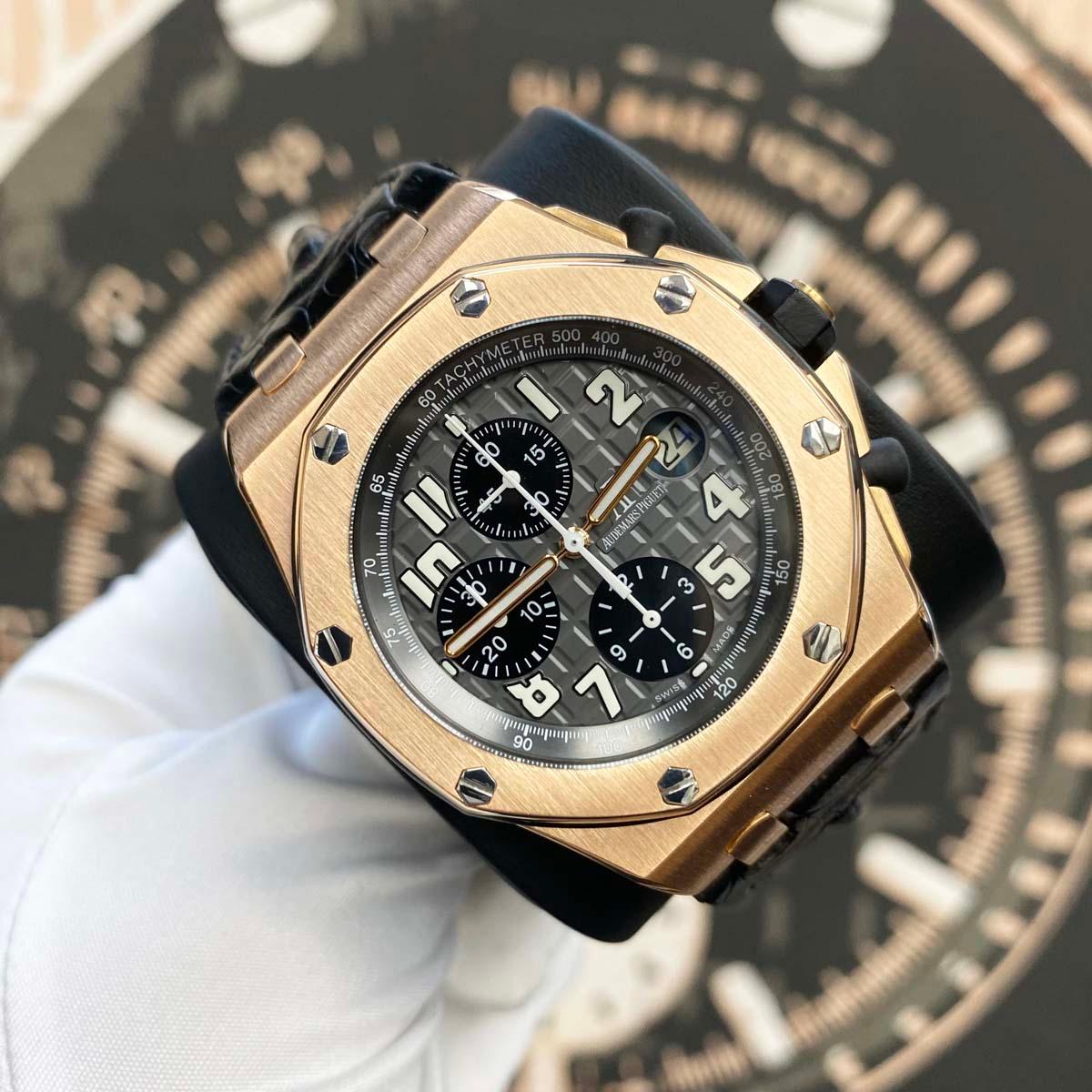 Audemars Piguet Royal Oak Offshore Chronograph 42mm 25940OK Grey Dial Pre-Owned - Gotham Trading