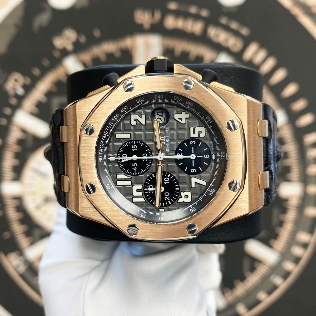 Audemars Piguet Royal Oak Offshore Chronograph 42mm 25940OK Grey Dial Pre-Owned - Gotham Trading