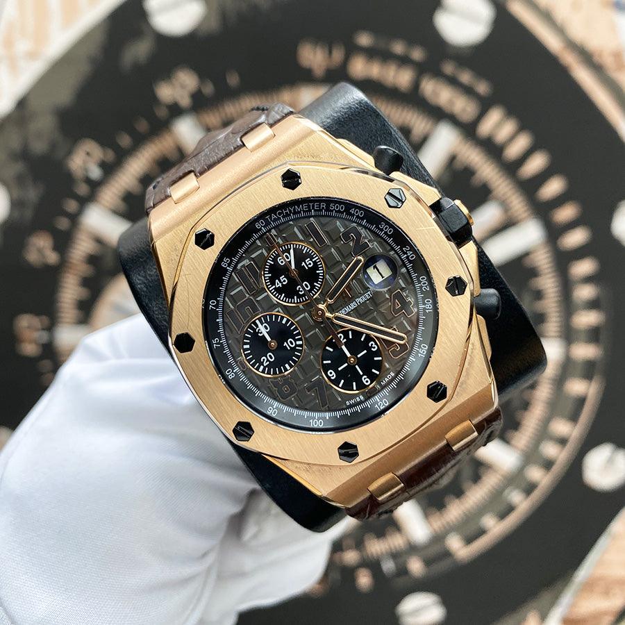 Audemars Piguet Limited Edition Royal Oak Offshore Chronograph "Don Ramon De La Cruz" 26192OR Grey Dial Pre-Owned - Gotham Trading