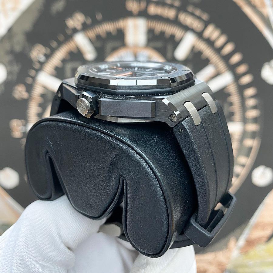 Audemars Piguet Royal Oak Offshore Diver 42mm 15707CE Black Dial Pre-Owned - Gotham Trading