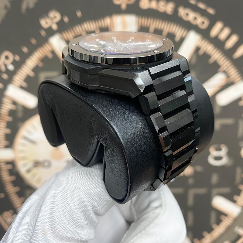Hublot Big Bang Black Magic Black Ceramic Openworked Dial 42mm 451.CX.1170.CX Pre-Owned - Gotham Trading
