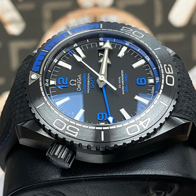 Omega Sea-master Planet Ocean Black Dial 45.5mm 215.92.46.22.01.002 - Gotham Trading