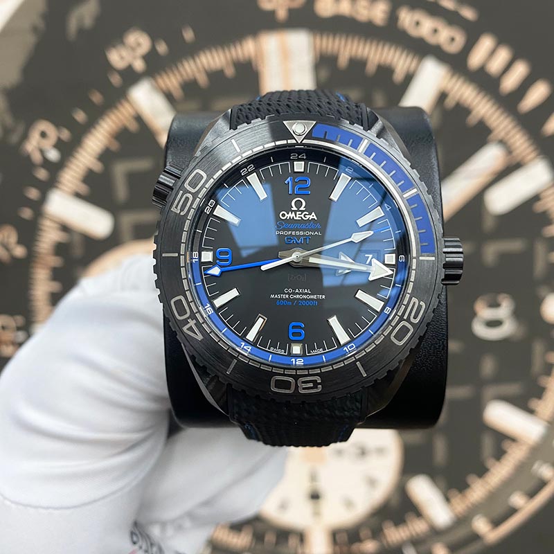 Omega Sea-master Planet Ocean Black Dial 45.5mm 215.92.46.22.01.002 - Gotham Trading