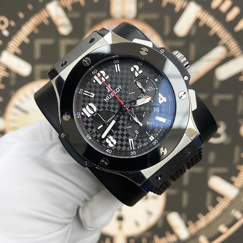 Hublot Big Bang 44mm 301.SB.131.RX Carbon Black Dial Pre-Owned - Gotham Trading