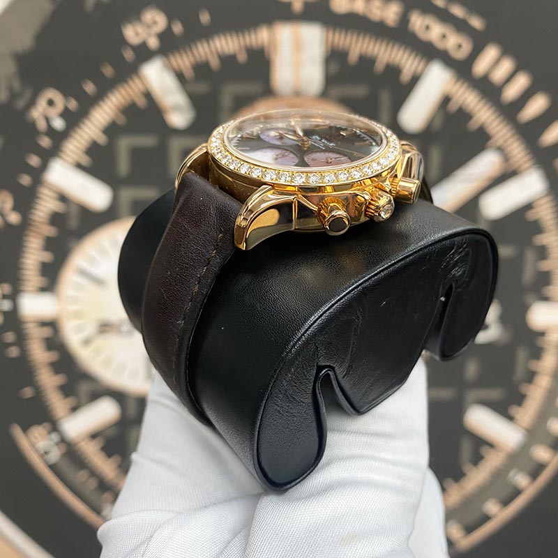Omega DeVille 35mm Chocolate Dial 4677.60.37 Pre-Owned - Gotham Trading