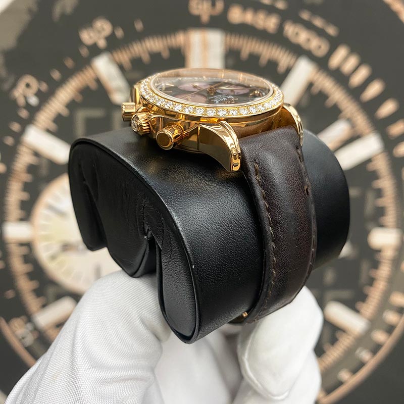 Omega DeVille 35mm Chocolate Dial 4677.60.37 Pre-Owned - Gotham Trading