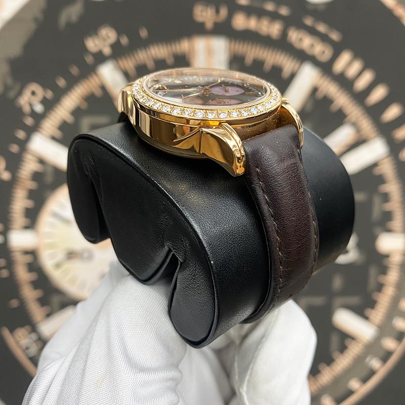 Omega DeVille 35mm Chocolate Dial 4677.60.37 Pre-Owned - Gotham Trading