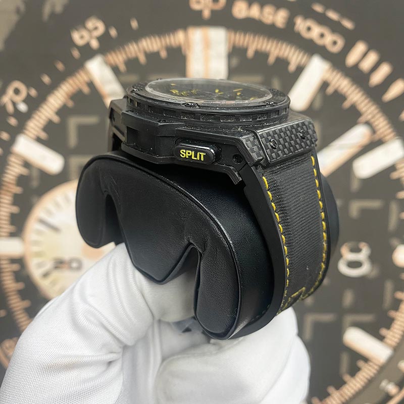 Hublot King Power Limited 500pc Carbon Ayrton Senna 48mm 719.QM.1729.NR.AES210 Pre-Owned - Gotham Trading