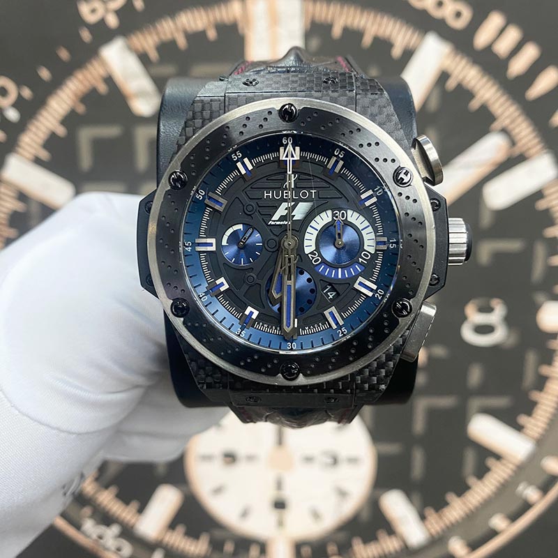 Hublot King Power Limited Edition 48mm Carbon Interlagos Pre-Owned - Gotham Trading