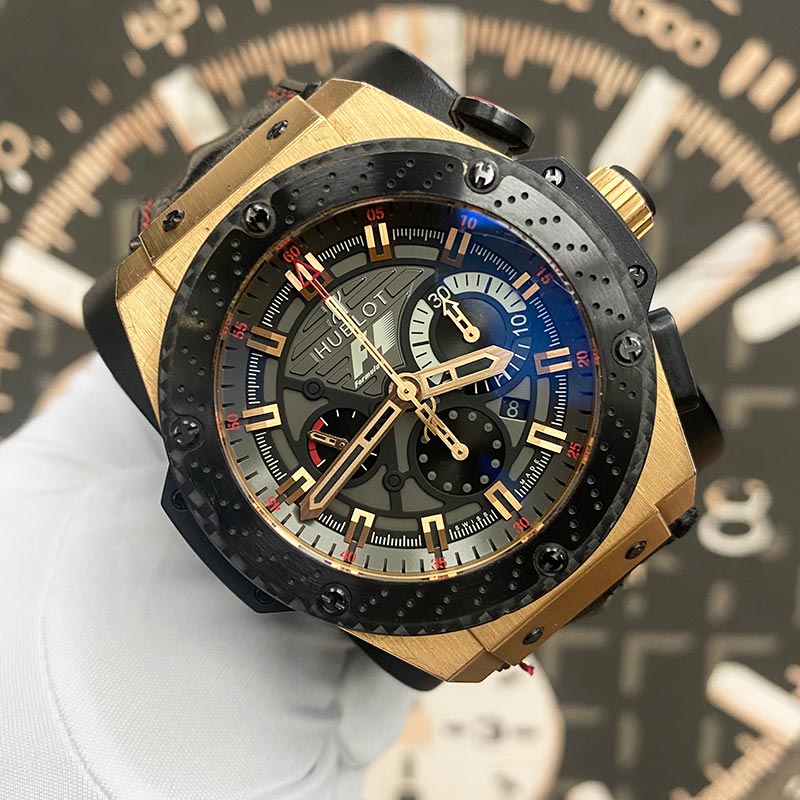 Hublot King Power Formula 1 Limited 250pc 48mm 703.OM.6912.HR.FMC12 Pre-Owned - Gotham Trading