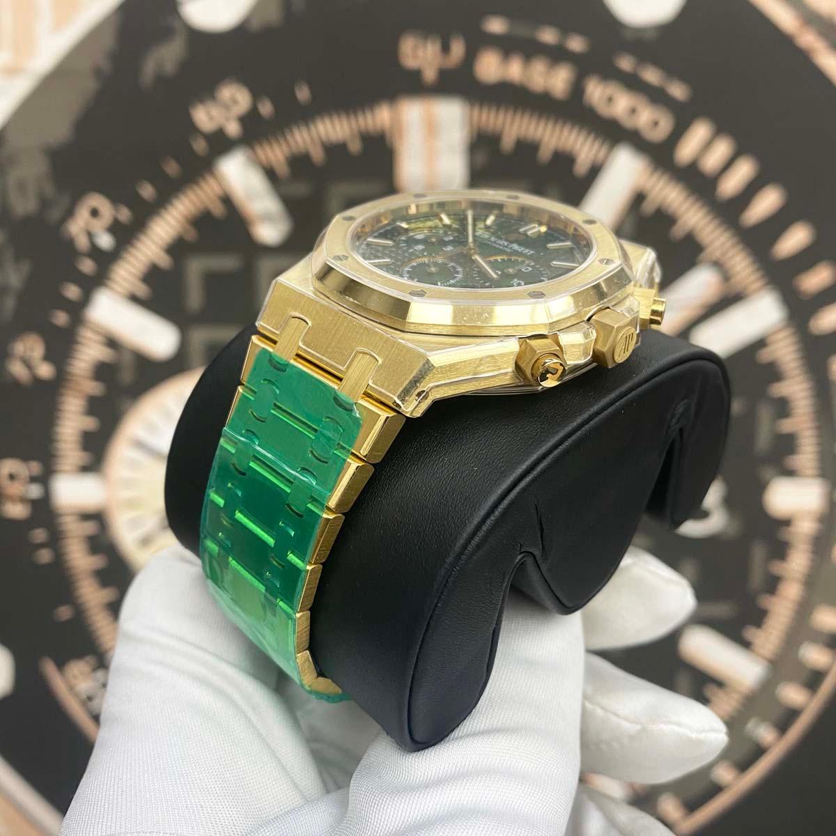 Audemars Piguet Royal Oak Chronograph Limited Edition of 100 Pieces 41mm 26331BA Green Dial - Gotham Trading