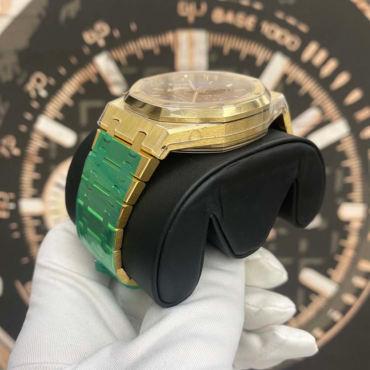 Audemars Piguet Royal Oak Chronograph Limited Edition of 100 Pieces 41mm 26331BA Green Dial - Gotham Trading