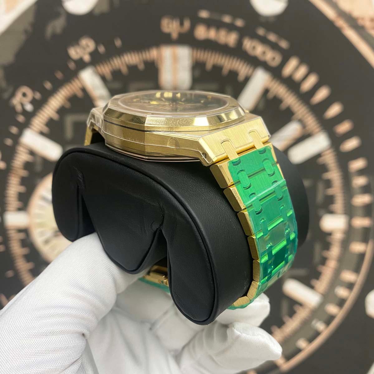 Audemars Piguet Royal Oak Chronograph Limited Edition of 100 Pieces 41mm 26331BA Green Dial - Gotham Trading