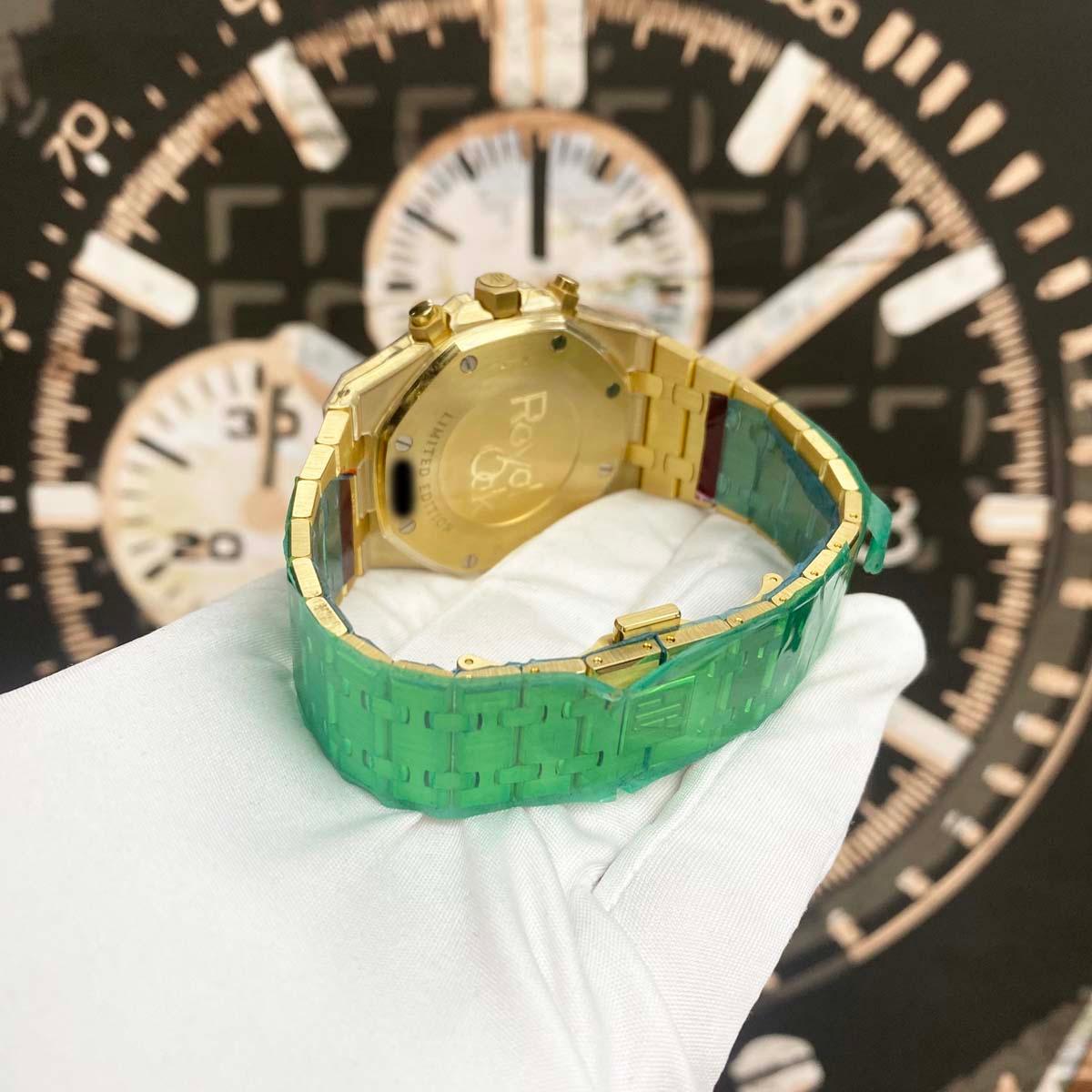 Audemars Piguet Royal Oak Chronograph Limited Edition of 100 Pieces 41mm 26331BA Green Dial - Gotham Trading
