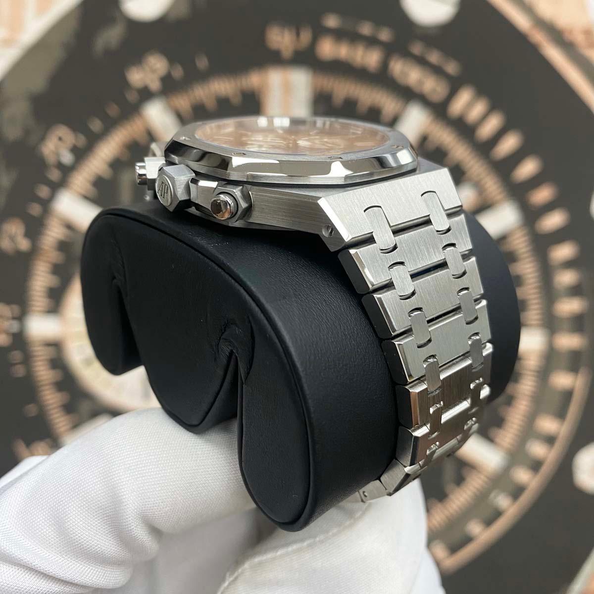 Audemars Piguet Royal Oak Chronograph 41mm 26331ST.OO.1220ST.02 Black Dial Pre-Owned - Gotham Trading