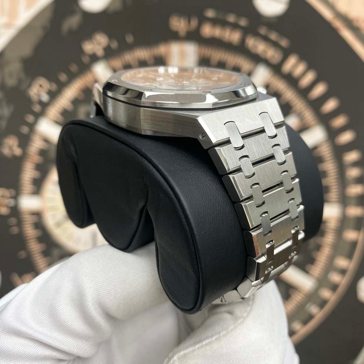 Audemars Piguet Royal Oak Chronograph 41mm 26331ST.OO.1220ST.02 Black Dial Pre-Owned - Gotham Trading