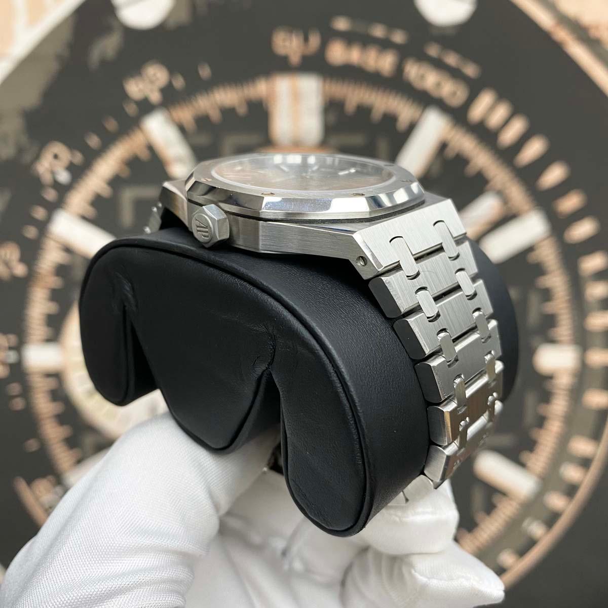 Audemars Piguet Royal Oak 41mm 15400ST Grey Dial Pre-Owned - Gotham Trading