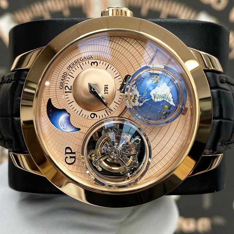 Girard Perregaux Bridges Planetarium Tri-axial Tourbillon 99290-52-951-BA6A Pre-Owned