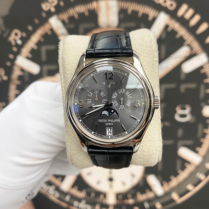 Patek Philippe Annual Calendar Complication 39mm 5146G-010 Grey Dial Pre-Owned