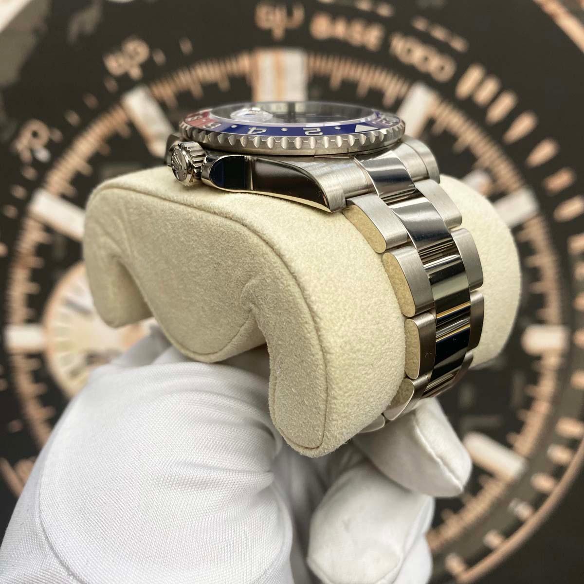 Rolex GMT-Master II "Pepsi" 40mm 126719BLRO White Gold Blue Dial Pre-Owned - Gotham Trading
