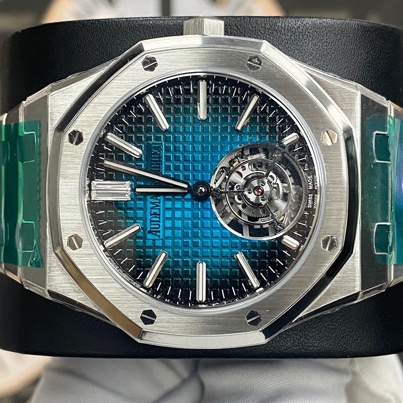 Audemars Piguet Royal Oak Limited Edition Flying Tourbillon 41mm 26730TI.OO.1320TI.04 Blue Dial