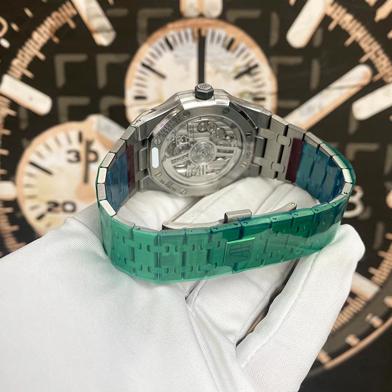 Audemars Piguet Royal Oak Limited Edition Flying Tourbillon 41mm 26730TI.OO.1320TI.04 Blue Dial