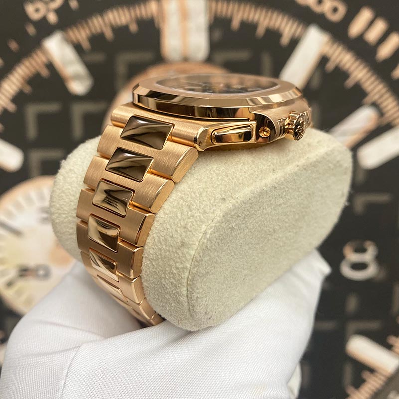 Patek Philippe Nautilus Chronograph 40mm 5980/1R Black Dial Pre-Owned