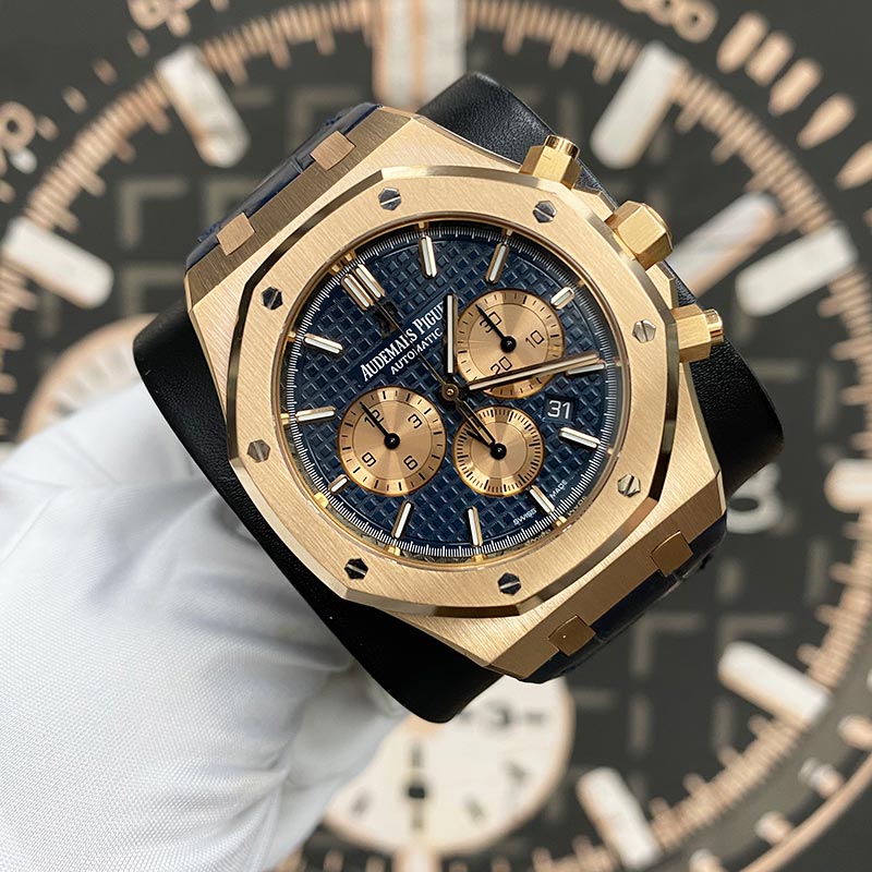 Audemars Piguet Royal Oak Chronograph 41mm 26331OR Blue Dial Pre-Owned
