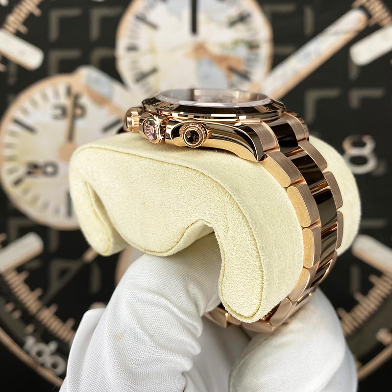 Rolex Daytona Rose Gold Sundust Dial 126505 New 2024