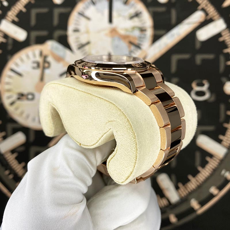 Rolex Daytona Rose Gold Sundust Dial 126505 New 2024